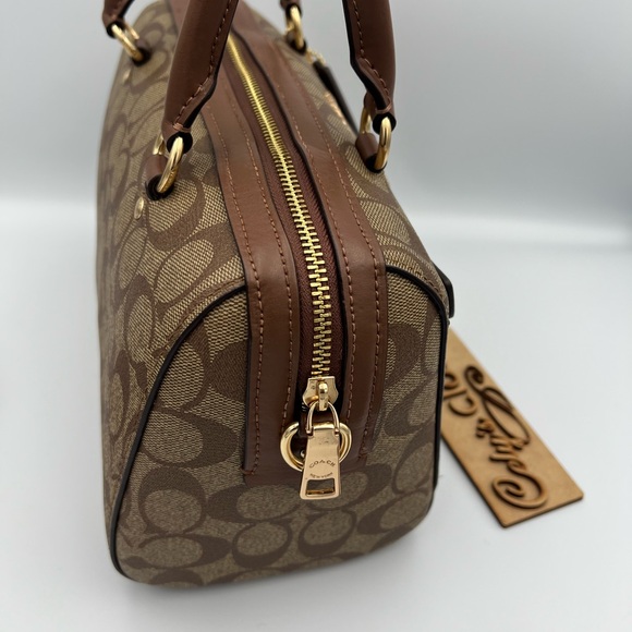 Coach Rowan Satchel And Matching Wallet - Picture 3 of 12